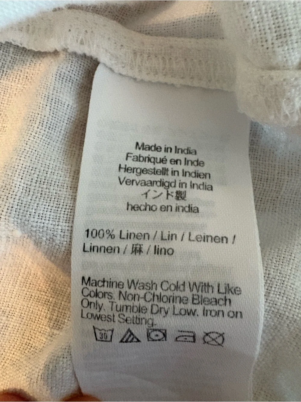 Madewell 100% Linen Tank